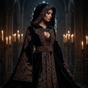 Velvet Devotion Hooded Robe